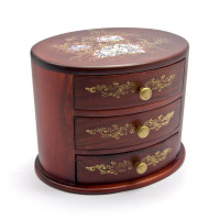Casket 3 compartments (14.5x18x13.5 cm) (Vietnam)