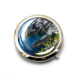 Cosmetic mirror "Crimea" (d-7 cm) chrome
