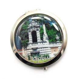 Cosmetic mirror "Crimea" (d-7 cm) chrome