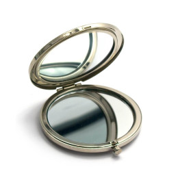 Cosmetic mirror "Crimea" (d-7 cm) chrome