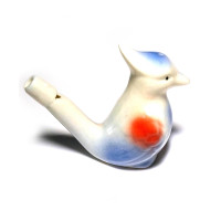 Ceramic whistle "Nightingale" (6.5x8x3.5 cm)