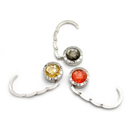 Сумкодержатель для женской сумочки "Кристалл с цветком"