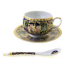 Чашка + блюдце фарфор (210 мл) (ACS86) 