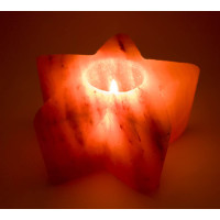 Salt candlestick 
