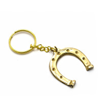 Horseshoe keychain (N) bronze (India)