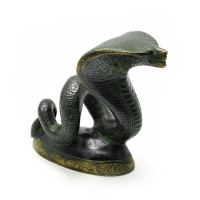 Cobra bronze (11x11.5x5.5 cm)