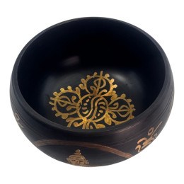 DISCOUNT Singing bowl "Buddha" (d-13.5 cm h-7 cm) (685 g)