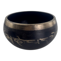 УЦЕНКА. Чаша поющая "Будда" (d-14 см h-6,5 см)(720 г.)