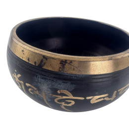 УЦЕНКА. Чаша поющая "Будда" (d-14 см h-6,5 см)(720 г.)