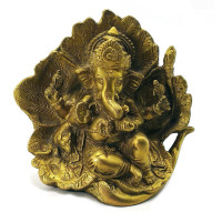 Ganesha bronze (12x12x10 cm)