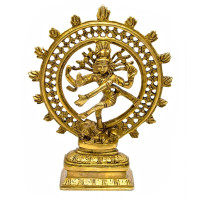 Shiva dancing bronze (21x16.5x5.5 cm) (1 KG)