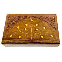 Шкатулка розовое дерево (20,5х12,5х6 cm)