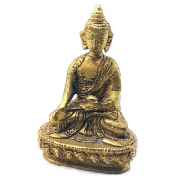 Buddha bronze (8x5.5x3.5 cm)D