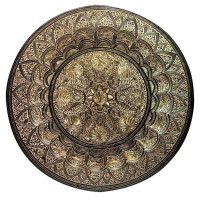 Тарелка бронзовая настенная (48,5 см)