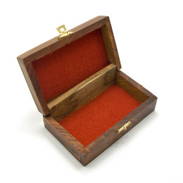 Шкатулка розовое дерево (12,5х7,5х4)