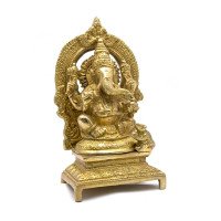 Ganesha bronze (18.5x9.5x7 cm)