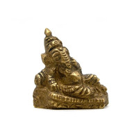 Bronze Ganesha (4x4x1,7 cm)