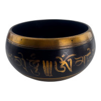 DISCOUNT Singing bowl "Buddha" (d-12 cm h-6 cm) (550 g)