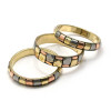Браслеты медные (н-р 3 шт) (d-7 см)