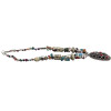 Necklace with stones and pendant