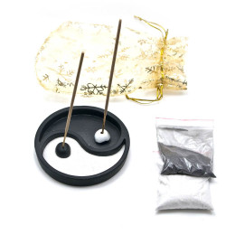 Підставка під пахощі "Інь Янь" (d-9.5 h-1,5 см)