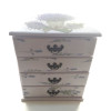 Chest of drawers "Lavender" solid wood (22.5x15x26 cm.)