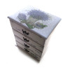 Chest of drawers "Lavender" solid wood (22.5x15x26 cm.)