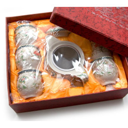 Ceramic service (Teapot, 6 cups) (33x24x10 cm)