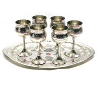 Bronze colored glasses (n-r 6 pcs./100ml.)