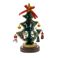 Wooden Christmas tree (14x11x11 cm)