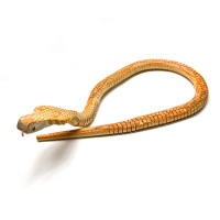 Змія-кобра дерев'яна коричнева (100 см)