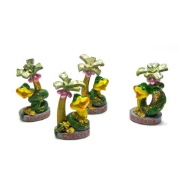 Snake under a palm tree (10x5x3 cm) (4 pcs/pack)