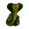 Cobra snake with horseshoes (6x4x3 cm)