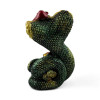 Cobra snake with a gift (9x6x4.5 cm)