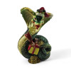 Cobra snake with a gift (9x6x4.5 cm)