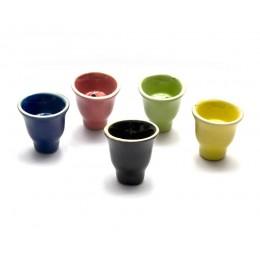 Чашка для кальяна керамическая (d-3,6, h-3,6 см)