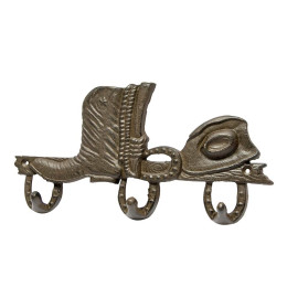Hanger-key holder cast iron "Boot" (29.5x15x3.5 cm)