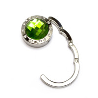 Сумкодержатель для жіночої сумочки "Кристал" з дзеркальцем (d-4.5 см)