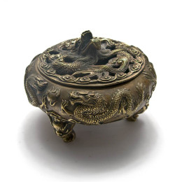 Bronze smoker (8x12x12 cm)