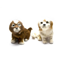 Собака штучне хутро (15х18х13 см)