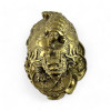 Dragon turtle "Bisi" stone chips "bronze" (7x6x5.5cm)