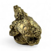 Dragon turtle "Bisi" stone chips "bronze" (7x6x5.5cm)