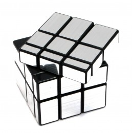 Головоломка "Зеркальный Куб"  "Серебро"(6х6х6 см)
