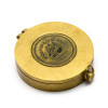 Компас "Royal navy lid compass" бронза (d-8,h-2 см)
