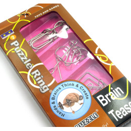 Metal puzzles (in n-re 3 pieces) (32x15x2.5 cm)