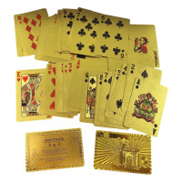 Карты игральные пластиковые "100 Euro" (9х6х2 см)