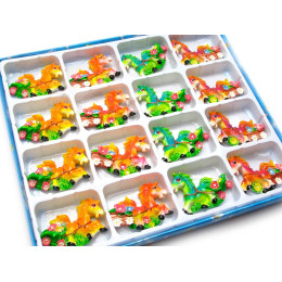 Лошадь магнит (16 шт/уп)(7,5х5х1,5 см)