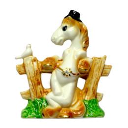 Horse porcelain (11.5x10.5x4 cm)