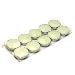 Candles "Tea" blister (set of 10 pieces) (18x7x1 cm)