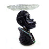 African woman with a dish (16.5x15x15 cm)